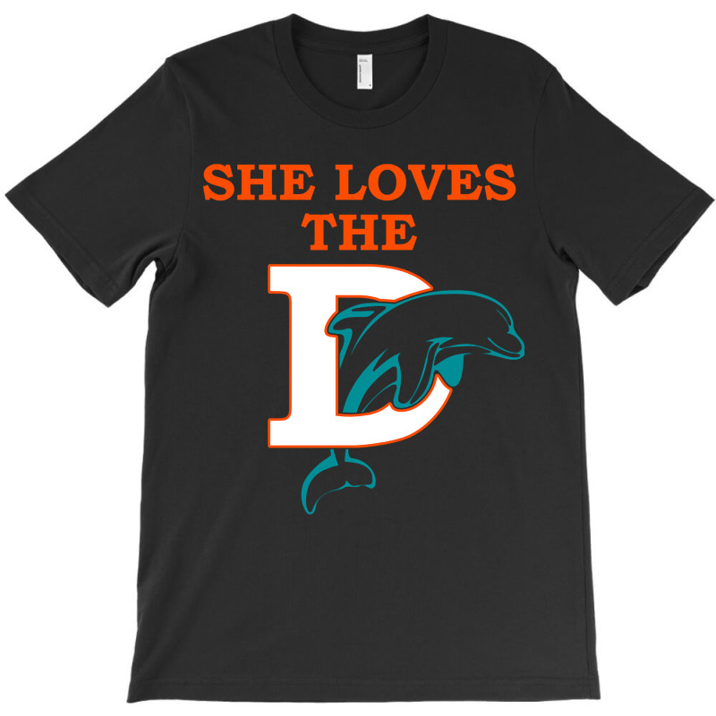 Funny Miami Football Team - She Loves The D T-shirt | Artistshot