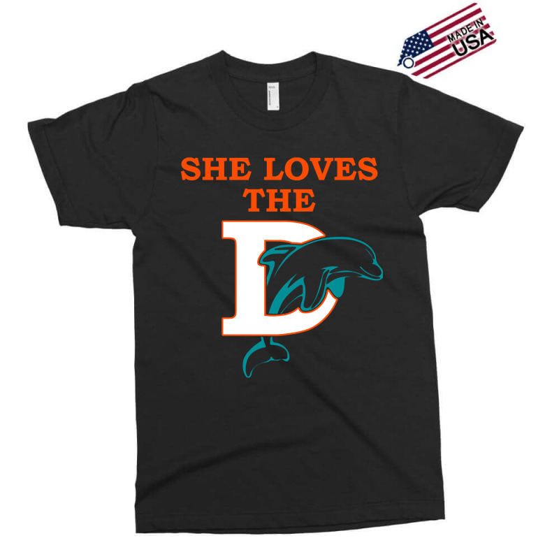 Funny Miami Football Team - She Loves The D Exclusive T-shirt | Artistshot