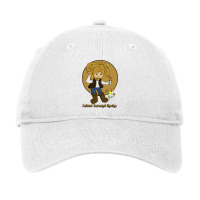 Cartoon Baristas   Salted Caramel Mocha Adjustable Cap | Artistshot