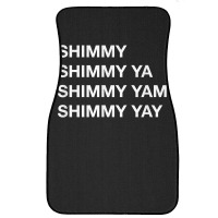 Shimmy Shimmy   Hiphop T Shirt Oldschool Rap Tee 90s Music Front Car Mat | Artistshot