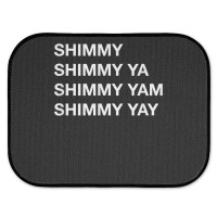 Shimmy Shimmy   Hiphop T Shirt Oldschool Rap Tee 90s Music Rear Car Mat | Artistshot