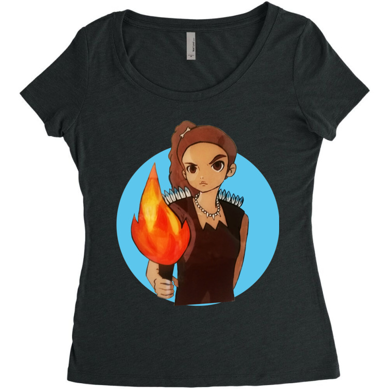 Zazzalil The Firebringer Women's Triblend Scoop T-shirt by cm-arts | Artistshot