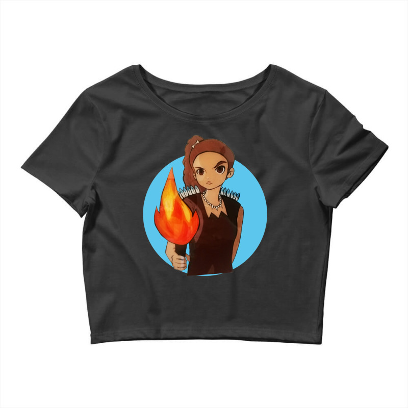 Zazzalil The Firebringer Crop Top by cm-arts | Artistshot