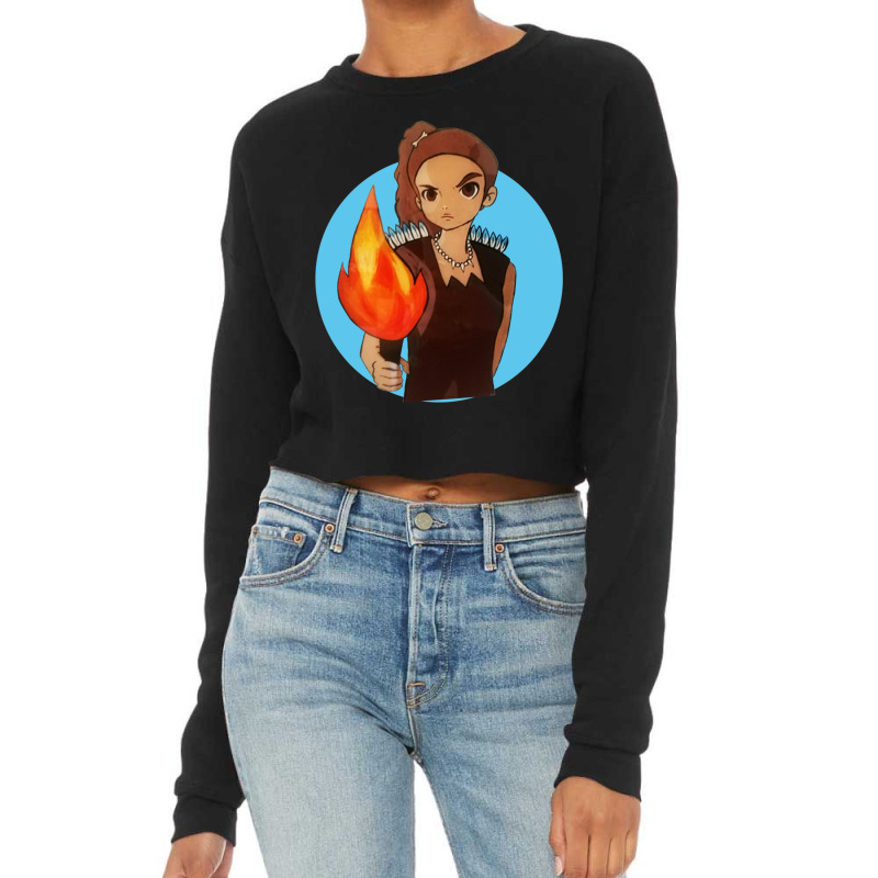 Zazzalil The Firebringer Cropped Sweater by cm-arts | Artistshot