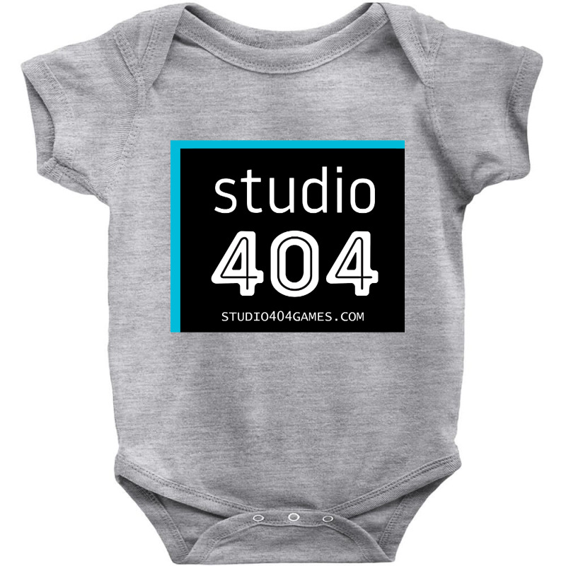 Studio 404 Games Blue Baby Bodysuit by fenderbendable | Artistshot