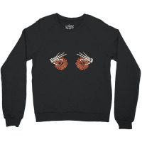 Funny Skeleton Pumpkin Crewneck Sweatshirt | Artistshot