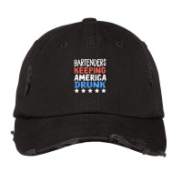 Bartenders Keeping America Drunk Star Work Wine Beer Bar Bartenders Am Vintage Cap | Artistshot