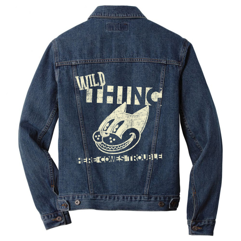 Wild Thing Men Denim Jacket | Artistshot