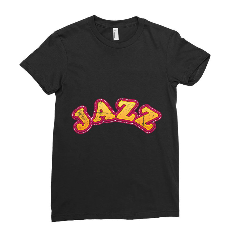 Jazz Music-edz56 Ladies Fitted T-Shirt by Kandurip541 | Artistshot