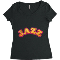 Jazz Music-edz56 Women's Triblend Scoop T-shirt | Artistshot