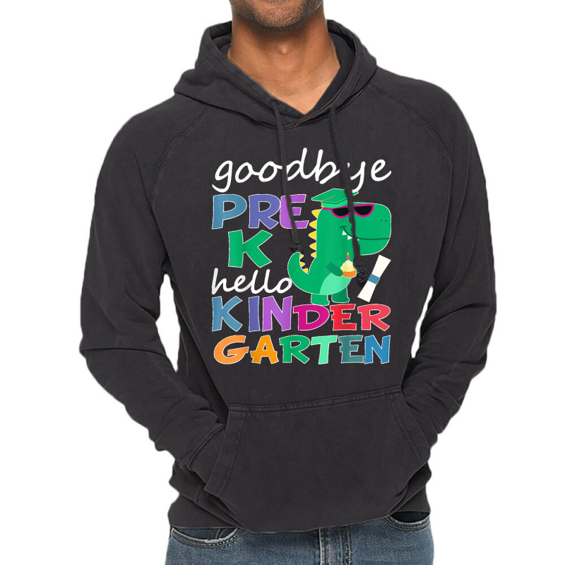 Goodbye Preschool Graduation Hello Kindergarten Prek 2022 Vintage Hoodie | Artistshot