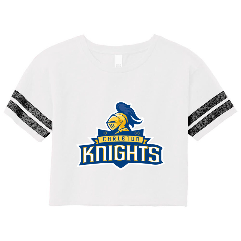 Carleton College Knights Scorecard Crop Tee by Wawadula | Artistshot