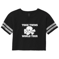 Toxic Twins World Tour Scorecard Crop Tee | Artistshot