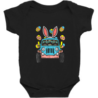 Bunny Ears Eggs Easter Baby Bodysuit | Artistshot