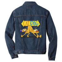 Catdog Show Title Men Denim Jacket | Artistshot