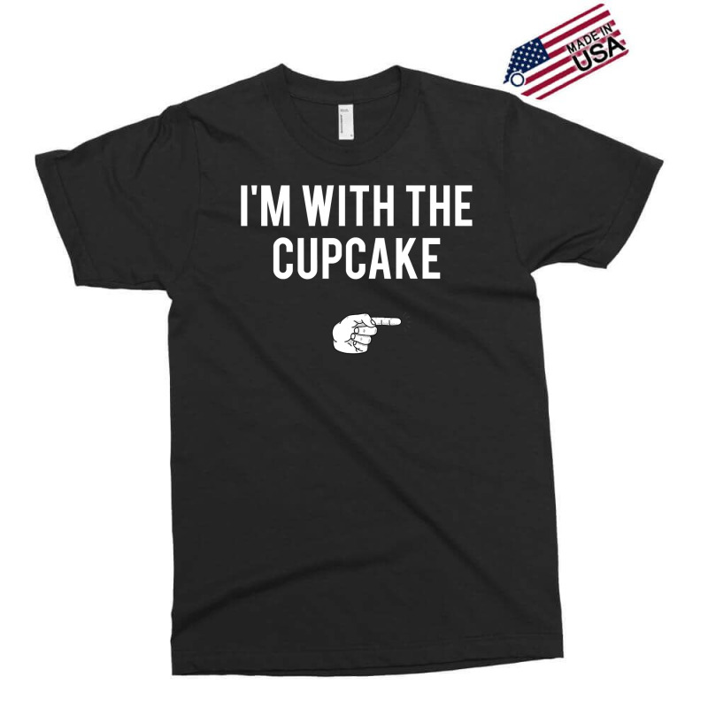 I M With The Cupcake Halloween Costume Funny Couples Exclusive T-shirt | Artistshot