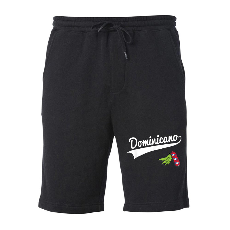 Dominican Republic Baseball  Platano Power Fleece Short | Artistshot