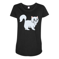 Cute Cat Walking Maternity Scoop Neck T-shirt | Artistshot