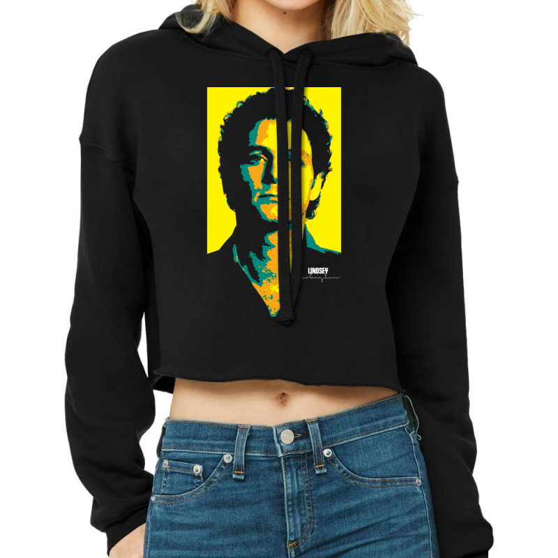 Lindsey Buckingham Cropped Hoodie by cm-arts | Artistshot