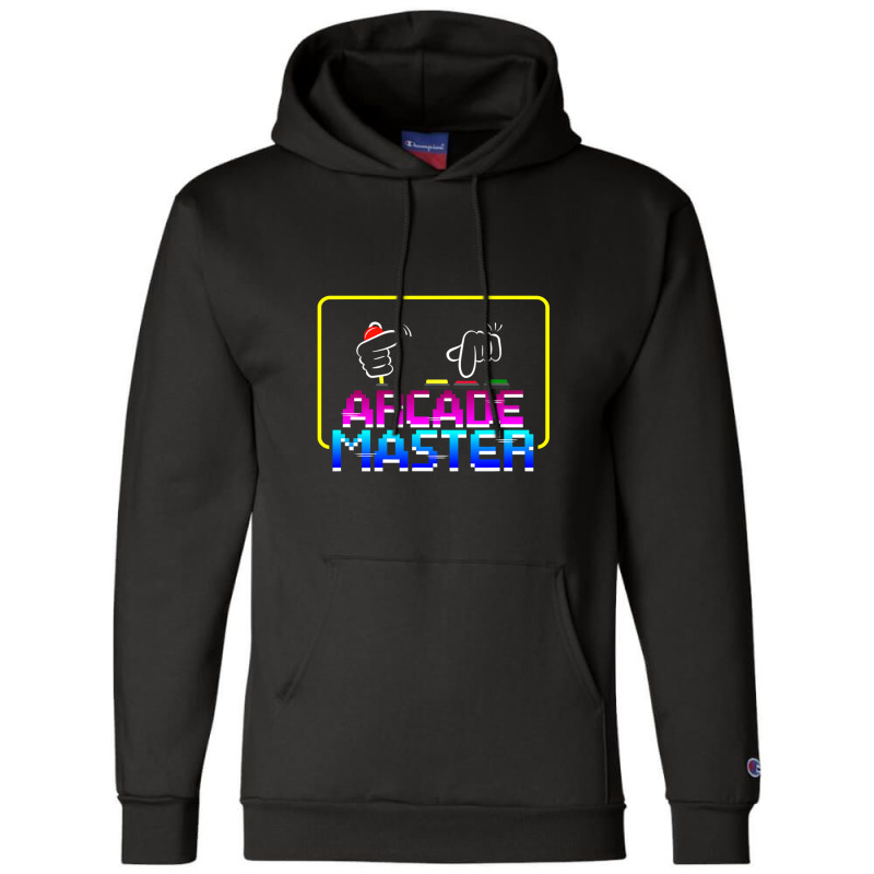 Oh 80s Video Game Vintage Retro Arcade Champion Hoodie by TerryRichard | Artistshot