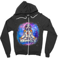 Yoga Meditating Astronaut In The Galaxy Lotus Meditation Tank Top Zipper Hoodie | Artistshot