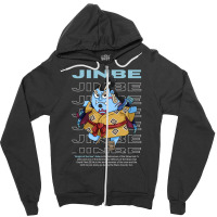 Jinbe   One Piece Chibi Ver Zipper Hoodie | Artistshot