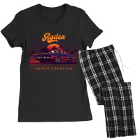 Ayden North Carolina Retro Vintage 80s 90s Muscle Cars Retrowave Aesth Women's Pajamas Set | Artistshot