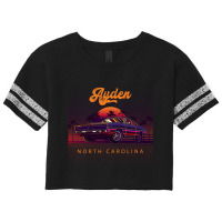 Ayden North Carolina Retro Vintage 80s 90s Muscle Cars Retrowave Aesth Scorecard Crop Tee | Artistshot