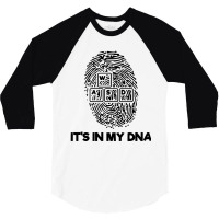 It's In My Dna 3/4 Sleeve Shirt | Artistshot