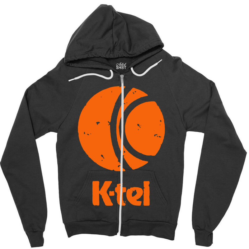 K Tel Company Zipper Hoodie | Artistshot