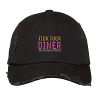 Tick Tock Diner New Jersey Vintage Cap | Artistshot