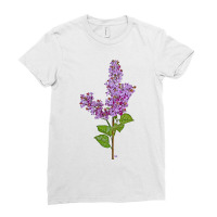 Under The Lilac Tree, I Was Hypnotized By A Strange Delight Ladies Fitted T-shirt | Artistshot