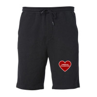 American Staghound Heart Fleece Short | Artistshot