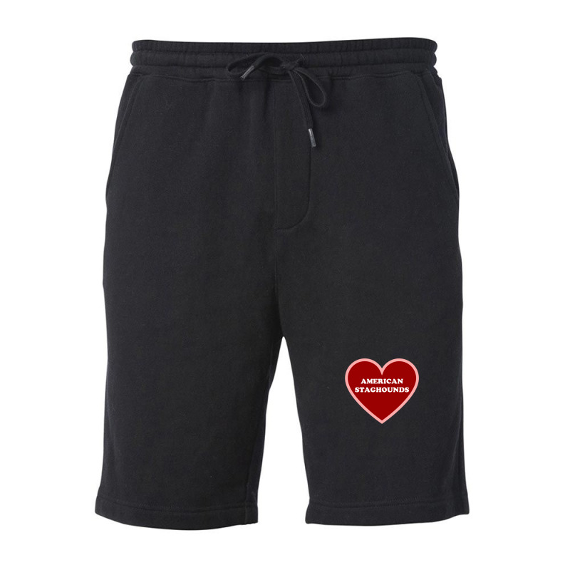 American Staghound Heart Fleece Short by CathyCurry | Artistshot