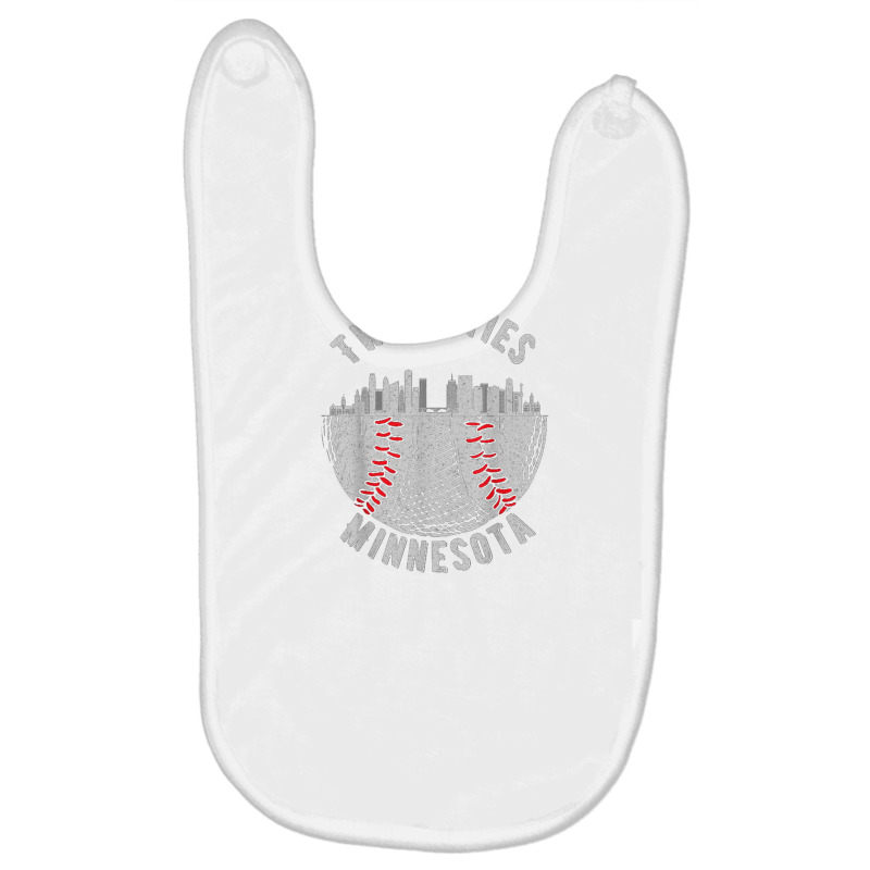 Cool Twin Cities Minnesota Baby Bibs | Artistshot