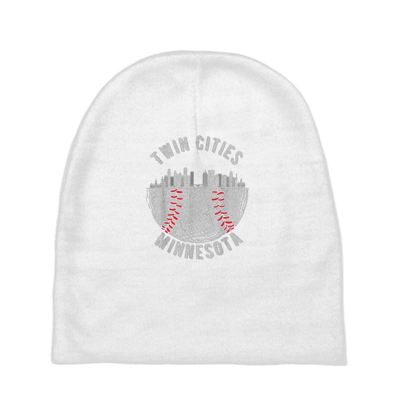 Cool Twin Cities Minnesota Baby Beanies | Artistshot