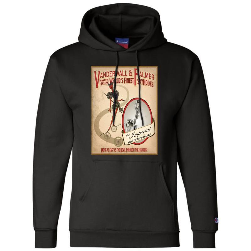 Bioshock Infinite – Vanderwall & Palmer World’s Finest Skyhooks Champion Hoodie by SheilaMathews | Artistshot