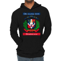 Orgullosamente Dominicana Dominican Flag Lightweight Hoodie | Artistshot