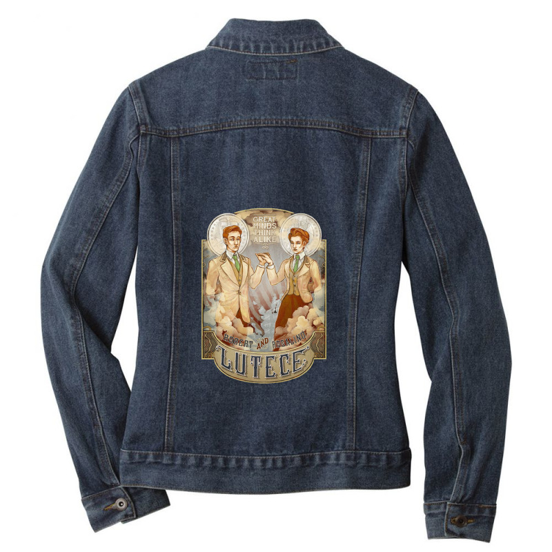 Bioshock Infinite Lutece 1 Ladies Denim Jacket by SheilaMathews | Artistshot