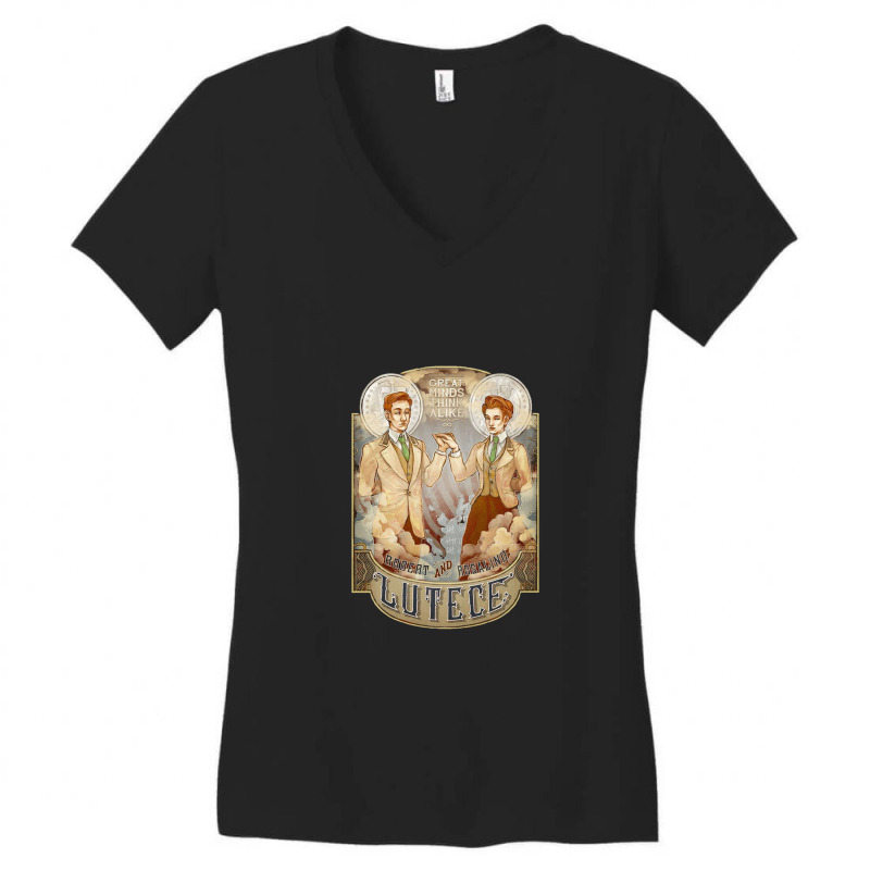 Bioshock Infinite Lutece 1 Women's V-Neck T-Shirt by SheilaMathews | Artistshot