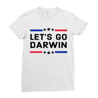 Lets Go Darwin Flag Ladies Fitted T-shirt | Artistshot