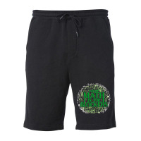 Math Is For Blockers Forest Editions Blue Fleece Short | Artistshot