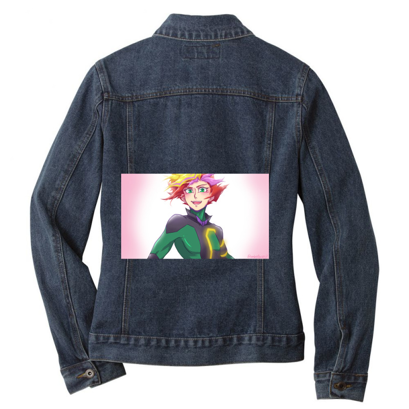 Playmaker Redraw Ladies Denim Jacket | Artistshot