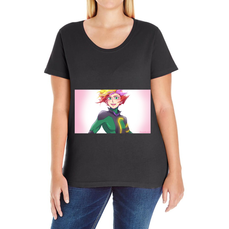 Playmaker Redraw Ladies Curvy T-shirt | Artistshot