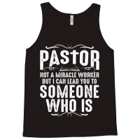 Pastor Cool Christian Church Appreciation Tank Top | Artistshot