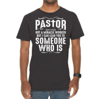 Pastor Cool Christian Church Appreciation Vintage T-shirt | Artistshot