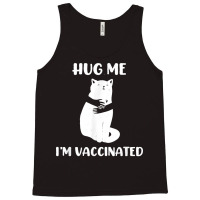 Funny Vaccinated Cats Lover Cool Tee Pro Vaccination Nurse Tank Top | Artistshot