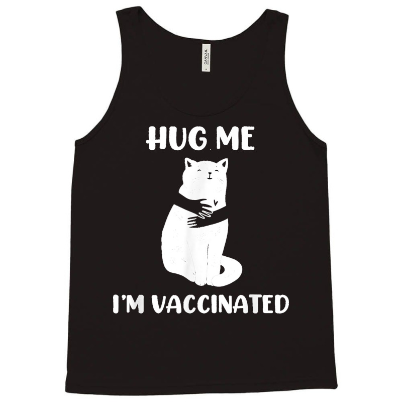 Funny Vaccinated Cats Lover Cool Tee Pro Vaccination Nurse Tank Top by kevinnichols | Artistshot