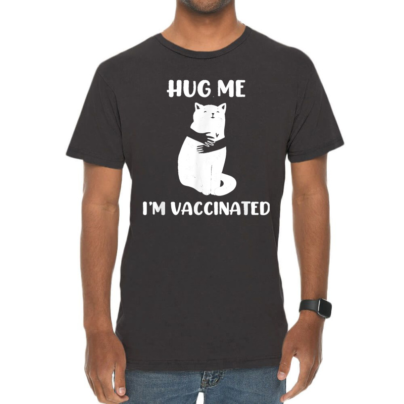 Funny Vaccinated Cats Lover Cool Tee Pro Vaccination Nurse Vintage T-Shirt by kevinnichols | Artistshot