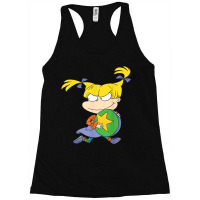 Angelica Running Away With Ball Racerback Tank | Artistshot